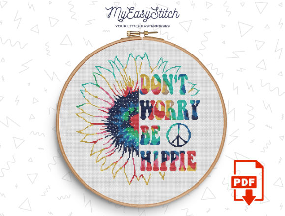 A Designer's Review of the Don't Worry Cross Stitch Pattern