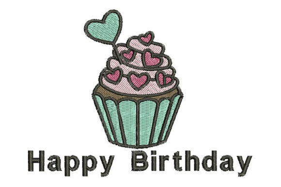 A Designer's Review of the Happy Birthday Cake Embroidery