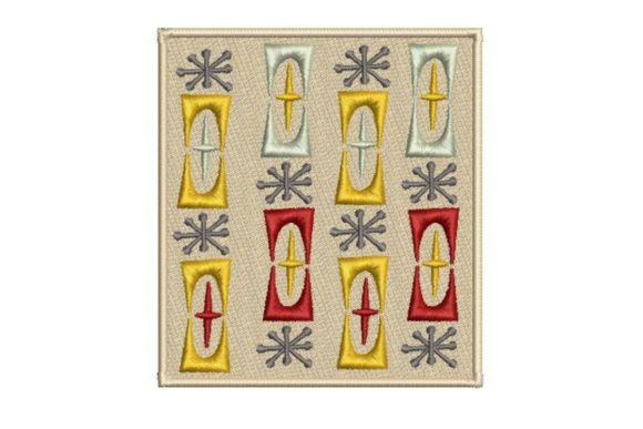 A Mid Century Modern Paper Embroidery Design Review
