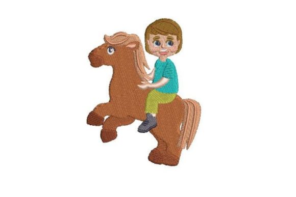 A Western Charm Embroidery for Personalized Keepsakes