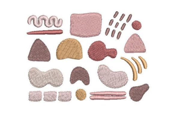 An Embroidery Designer's Review of Abstract Shapes