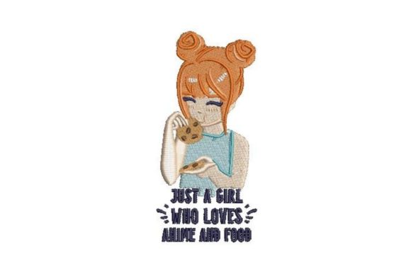 Anime Style Cookie Design for Boutique Sweatshirts