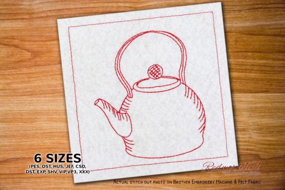 Ceramic Teapot Embroidery: A Review for Gift Crafters