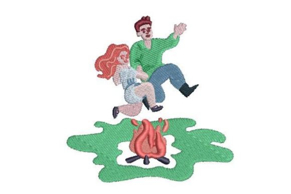 Couple Jumping over a Bonfire: A Designer's Review