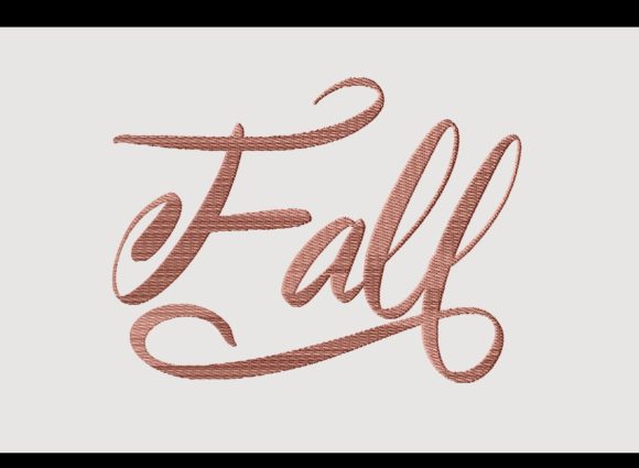 Fall Lovely Script Embroidery Design Review for Product Sellers