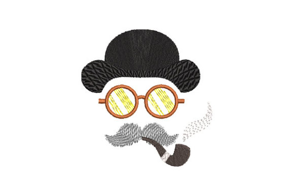 Gentleman Smoking a Pipe: A Vintage Embroidery Review