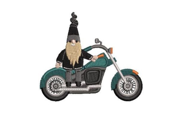 The Biker Gnome: A Seasonal Embroidery Designer's Review
