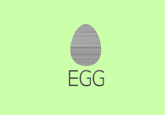 The Egg Embroidery Design: A Small Business Branding Review