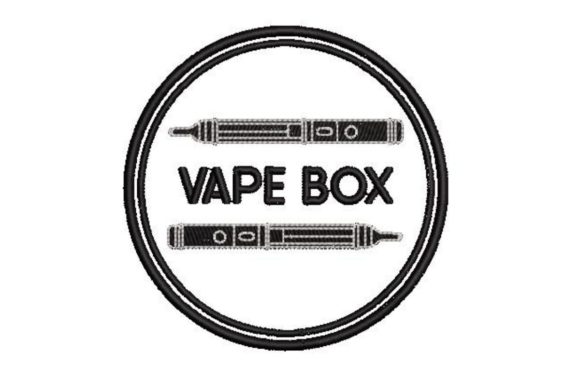 Vape Box: A Cozy & Playful Holiday Embroidery Design