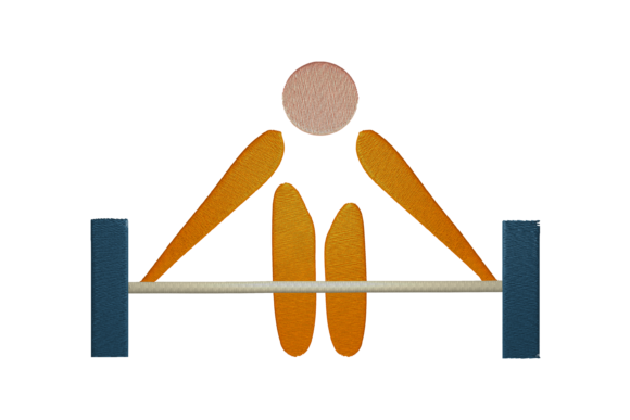 Weightlifting Athlete Embroidery Design Review